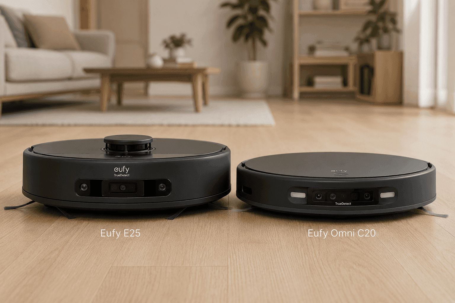 Eufy E25 vs Eufy Omni C20: Key Differences That Actually Matter